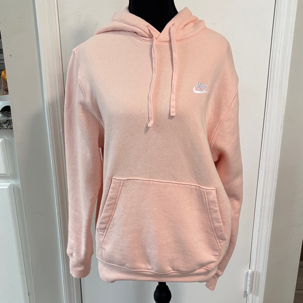 Nike Light Pink Pullover Hoodie